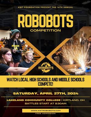 Image post by @AWTRoboBots on Facebook