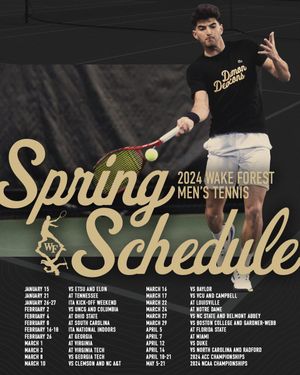 Image post by @WakeMTennis on Twitter