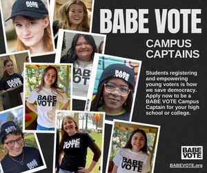 Image post by @babevote on Instagram
