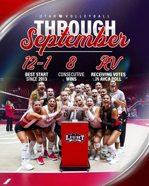 Image post by @utahvolleyball on Instagram