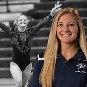 Image post by @unhgymnastics on Instagram