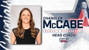 Image post by @RMUWBasketball on Twitter