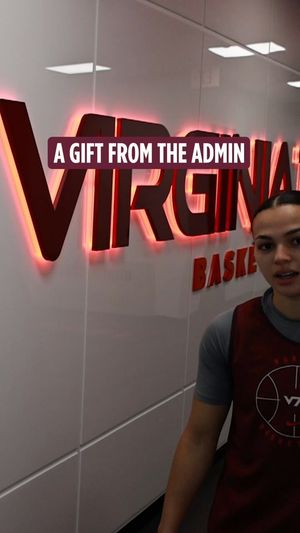 Video post by @HokiesWBB on Twitter