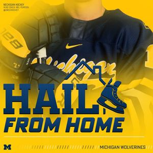 Image post by @umichhockey on Instagram