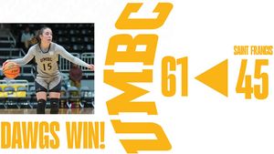 Image post by @umbcathletics on Instagram