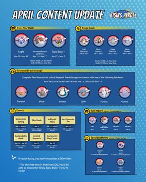Image post by @pokemongoapp on Instagram