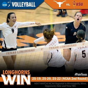 Image post by @texasvolleyball on Instagram