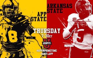 Image post by @appstate_fb on Instagram