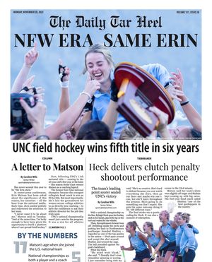 Image post by @dailytarheel on Instagram