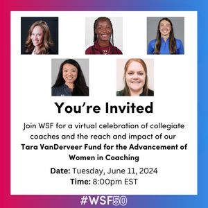 Image post by @womenssportsfoundation on Instagram