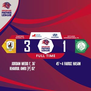 Image post by @sgpremierleague on Instagram