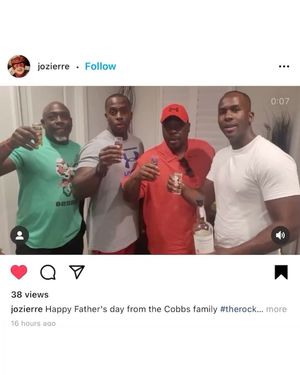 Image post by @therock on Instagram
