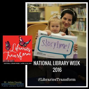 Image post by @stjohnscountylibrary on Instagram