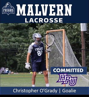 Image post by @malvernpreplacrosse on Instagram