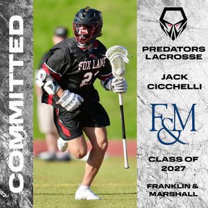 Image post by @predatorslacrosse on Instagram
