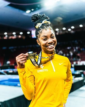 Image post by @wvugymnastics on Instagram