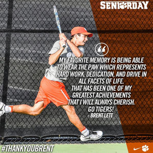 Image post by @clemsonmtennis on Instagram