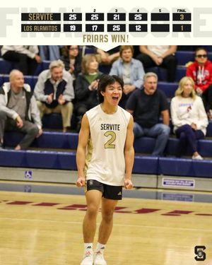 Image post by @servite_sports on Instagram