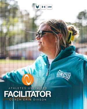 Image post by @UNCWsoftball on Twitter