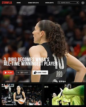 Image post by @seattlestorm on Instagram