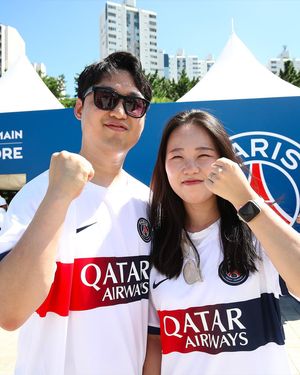 Image post by @psg on Instagram