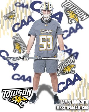 Image post by @towson_mlax on Instagram