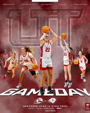Image post by @utahtech_wbb on Instagram