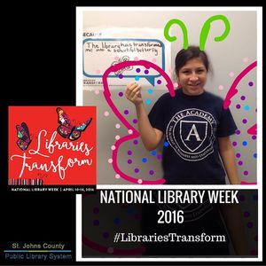 Image post by @stjohnscountylibrary on Instagram
