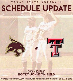 Image post by @txstatesoftball on Instagram