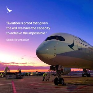 Image post by @cathaypacific on Instagram