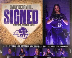 Image post by @ACU_Softball on Twitter