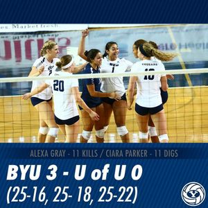 Image post by @byuwvolleyball on Instagram