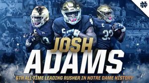 Image post by @ndfootball on Instagram