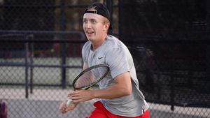 Image post by @CMUMavsTennis on Twitter