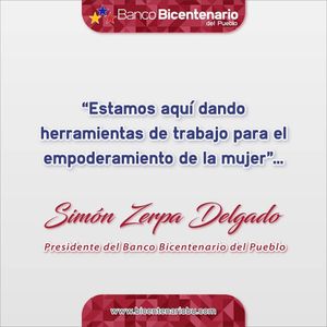 Image post by @bancobicentenario on Instagram