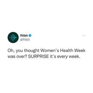 Image post by @fitbit on Instagram