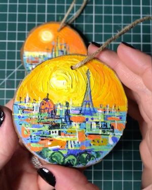 Image post by @monaedulescoart on Instagram