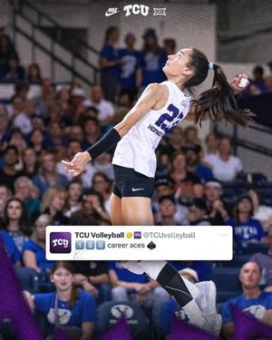 Image post by @tcuvolleyball on Instagram