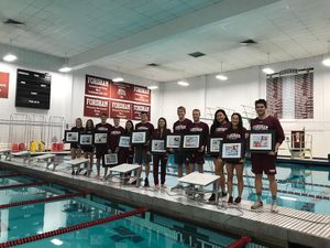 Image post by @fordhamswimdive on Instagram
