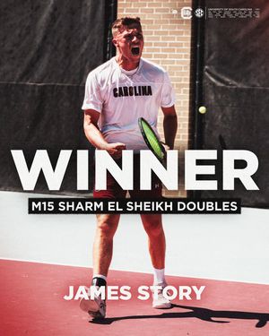 Image post by @gamecockmtennis on Instagram