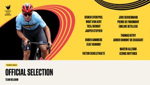 Image post by @teambelgium on Twitter