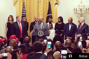 Image post by @realdonaldtrump on Instagram