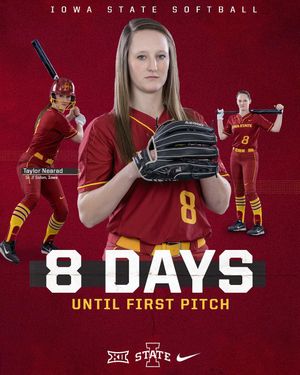 Image post by @iowastatesoftball on Instagram