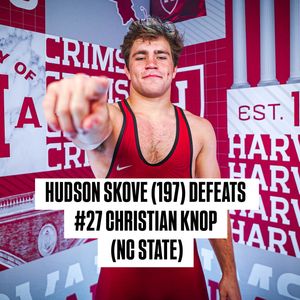 Image post by @harvardwrestling on Instagram
