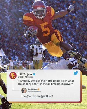 Image post by @usc_athletics on Instagram