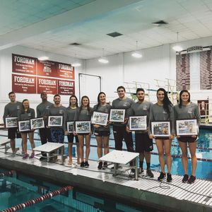 Image post by @fordhamswimdive on Instagram