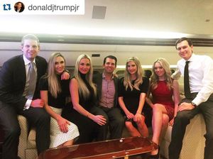 Image post by @laraleatrump on Instagram