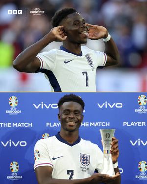Image post by @BBCMOTD on Twitter
