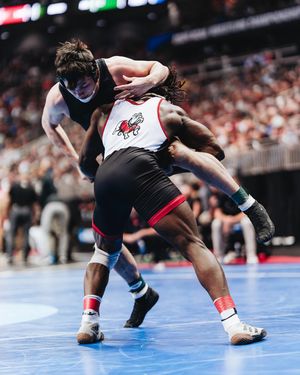 Image post by @gwuwrestling on Instagram