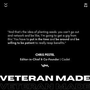 Image post by @veteranmadepod on Instagram